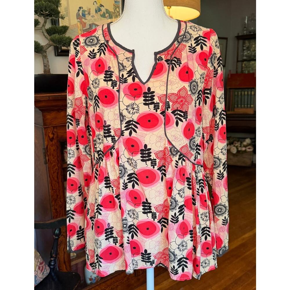 Matilda Jane Asymmetric Peasant Top, Size S
